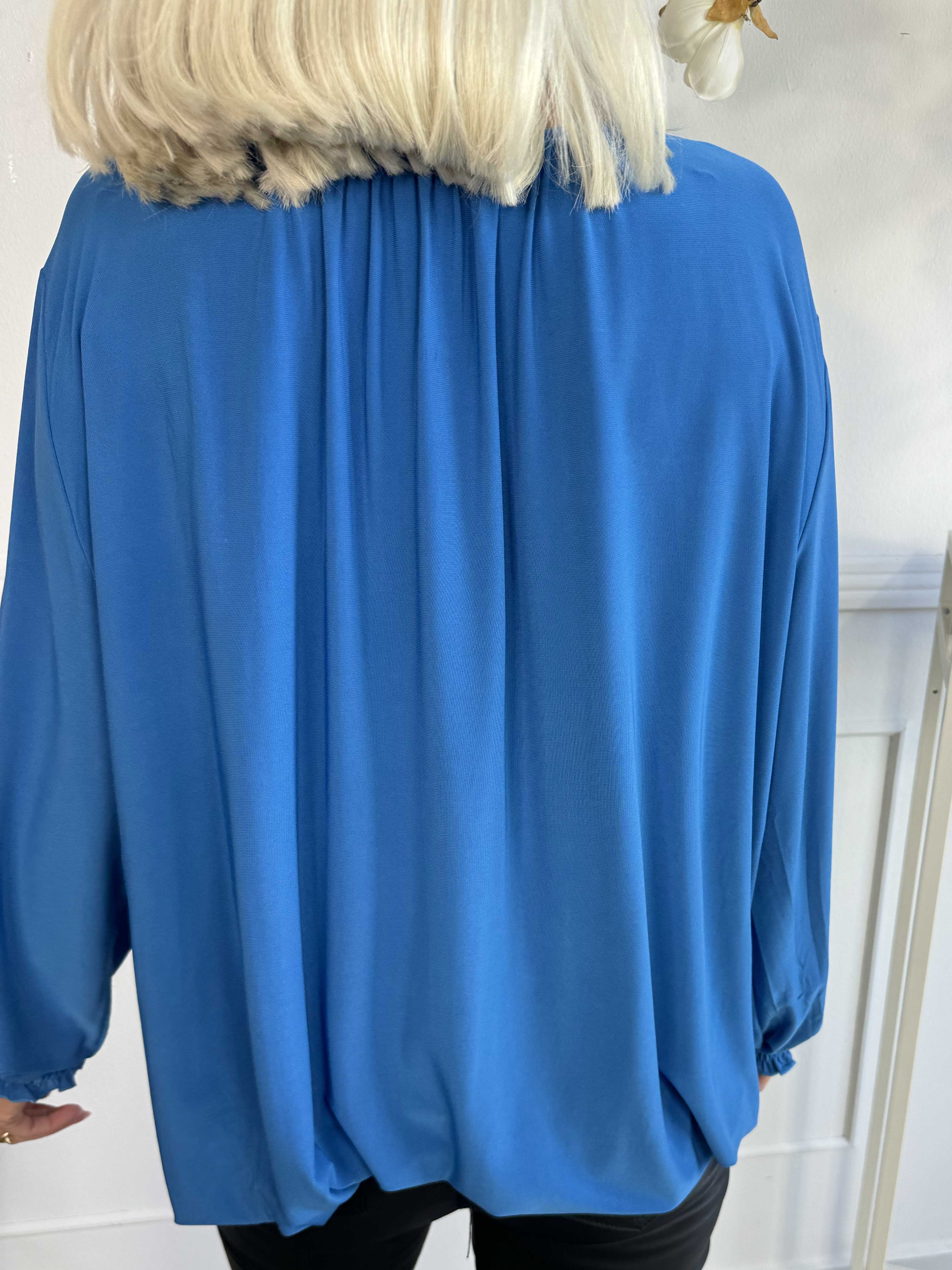 Miracle Plain L/S - Elastisk bluse med lange ærmer